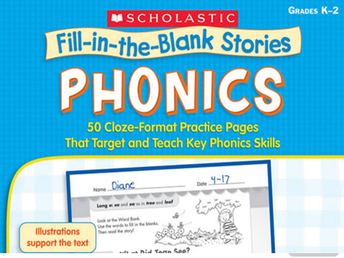 原版】学乐自然拼读完形填空故事练习册《fill In The Blank：stories Phonics Gk 2》 Pdf